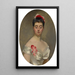 Madame la Comtesse Jacques de Ganay - John Singer Sargent — ingelijst kunstwerk aan de muur