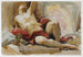 van een man met een rode pelerij - John Singer Sargent — weergave van het kunstwerk