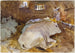 Bœufs - John Singer Sargent — weergave van het kunstwerk