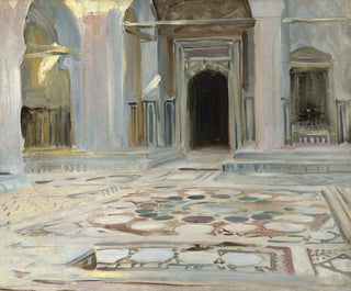 Pavement van Caïro - John Singer Sargent — weergave van het kunstwerk