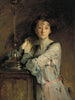 Portret van Adah Russell née Williams - John Singer Sargent — weergave van het kunstwerk