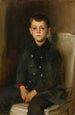 Portret van Lancelot Allen - John Singer Sargent — weergave van het kunstwerk