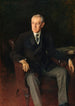 Portret van Woodrow Wilson - John Singer Sargent — weergave van het kunstwerk