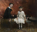Portret van Édouard en Marie-Louise Pailleron - John Singer Sargent — weergave van het kunstwerk