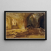 Grotten en ruïne in Arras - John Singer Sargent — ingelijst kunstwerk aan de muur