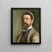 Zelfportret - John Singer Sargent — ingelijst kunstwerk aan de muur