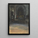 Interieur van een Spaanse kerk - John Singer Sargent — ingelijst kunstwerk aan de muur