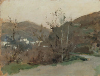 Landschap Spaans - John Singer Sargent — weergave van het kunstwerk