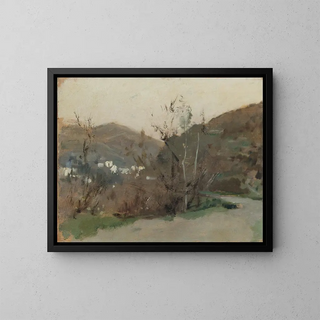 Landschap Spaans - John Singer Sargent — ingelijst kunstwerk aan de muur