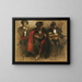 Studie voor zittende musici voor El Jaleo - John Singer Sargent — ingelijst kunstwerk aan de muur