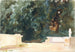 Terras en tuinen - John Singer Sargent — weergave van het kunstwerk