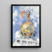 La Dogana statue de la Fortune - John Singer Sargent — ingelijst kunstwerk aan de muur