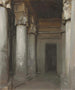 Het Tempel van Dendérah - John Singer Sargent — weergave van het kunstwerk