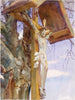 Crucifix Tyrolien - John Singer Sargent — weergave van het kunstwerk