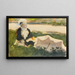 Vrouw met Parasol - John Singer Sargent — ingelijst kunstwerk aan de muur
