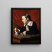 Een jongen met een vliegende eekhoorn Henry Pelham - John Singleton Copley — ingelijst kunstwerk aan de muur