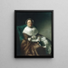 Mme Sylvanus Bourne - John Singleton Copley — ingelijst kunstwerk aan de muur