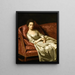 Portret van een dame - John Singleton Copley — ingelijst kunstwerk aan de muur