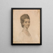 Mrs. Ward - John Smart — framed artwork on a wall