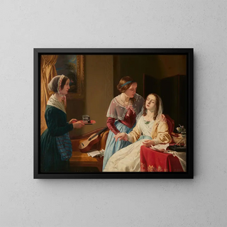 Nouvelles tragiques - John Thomas Peele — ingelijst kunstwerk aan de muur