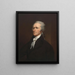 Alexandre Hamilton - John Trumbull — ingelijst kunstwerk aan de muur