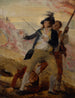 Luitenant Thomas Grosvenor en Dienaar - John Trumbull — weergave van het kunstwerk