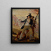 Luitenant Thomas Grosvenor en Dienaar - John Trumbull — ingelijst kunstwerk aan de muur