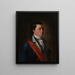 Major Roger Alden - John Trumbull — ingelijst kunstwerk aan de muur