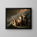 La dernière famille qui périt dans le déluge Genèse 7424 - John Trumbull — ingelijst kunstwerk aan de muur