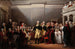 De aftocht van generaal Washington op 23 december 1783 - John Trumbull — weergave van het kunstwerk