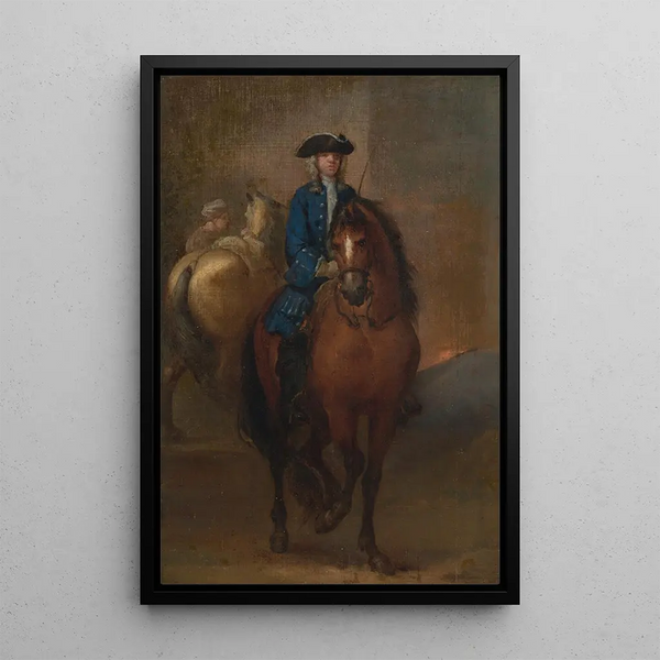 John Vanderbank - A Young Gentleman Riding a Schooled Horse.webp