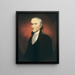 Egbert Benson - John Vanderlyn — framed artwork on a wall