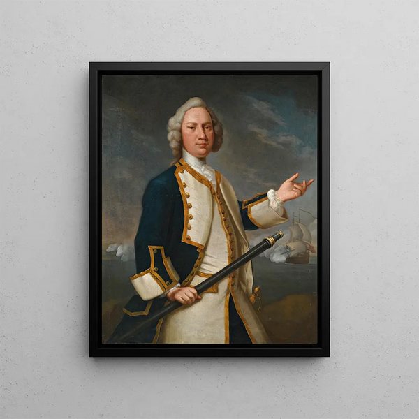 John Vandiest - Portrait of Captain Forrest RN.webp