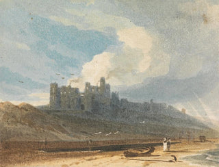 John Varley - Bamburgh Castle Northumberland.webp