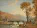 Beddgelert-brug, Wales - John Varley — weergave van het kunstwerk