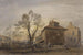 Lambeth schilderij aan de Surrey-kant tussen Westminster en Blackfriars Bridge - John Varley — weergave van het kunstwerk