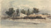 Millbank - John Varley — weergave van het kunstwerk