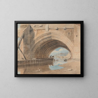 John Varley - Under the Ouse Bridge Bathing.webp