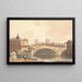 Vue de York - John Varley — ingelijst kunstwerk aan de muur