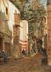 Rue du Sharouri au Caire - John Varley le Jeune — weergave van het kunstwerk