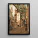 Rue du Sharouri au Caire - John Varley le Jeune — ingelijst kunstwerk aan de muur