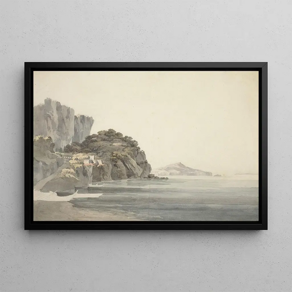 John Warwick Smith - An Italian Coast Scene.webp