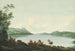 Het Windermere-meer vanaf Rawlinson's Nab, kijkend naar de onderkant van het meer - John Warwick Smith — weergave van het kunstwerk