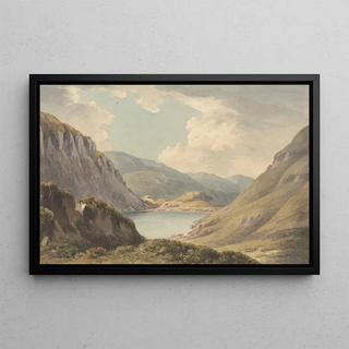 John Warwick Smith - Llyn Geirionedd not Far from Trefriew on the River Conway Carnarvonshire.webp