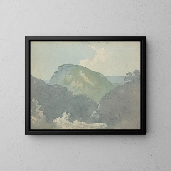 Matlock High Tor - John Warwick Smith — ingelijst kunstwerk aan de muur