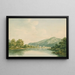 L'extremiteit van het meer Windermere - John Warwick Smith — ingelijst kunstwerk aan de muur