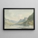 Ullswater in de richting van Patterdale - John Warwick Smith — ingelijst kunstwerk aan de muur