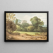 Het chalet Alphington Devon - John White Abbott — ingelijst kunstwerk aan de muur