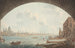 View of London from Blackfriars Bridge - John William Edye — artwork view