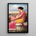 L'absence rend le cœur plus tendre - John William Godward — ingelijst kunstwerk aan de muur